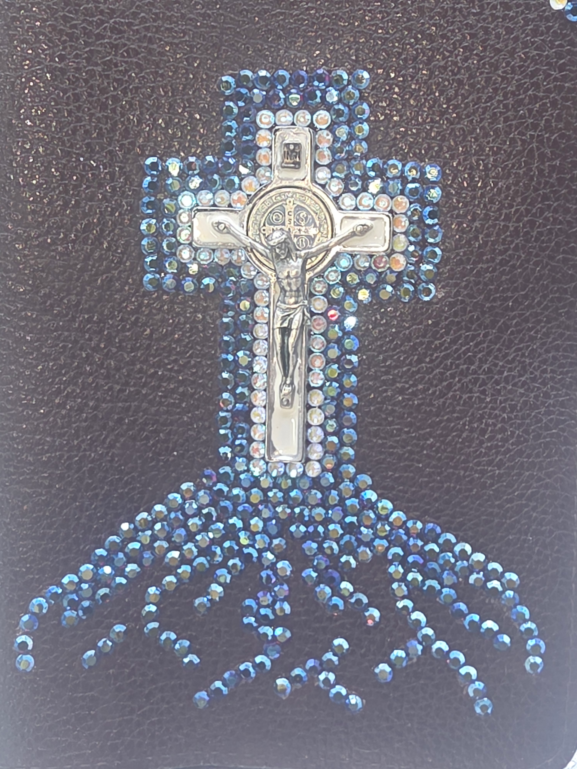 Genuine Leather & Crystal Bible Cover - Image 4