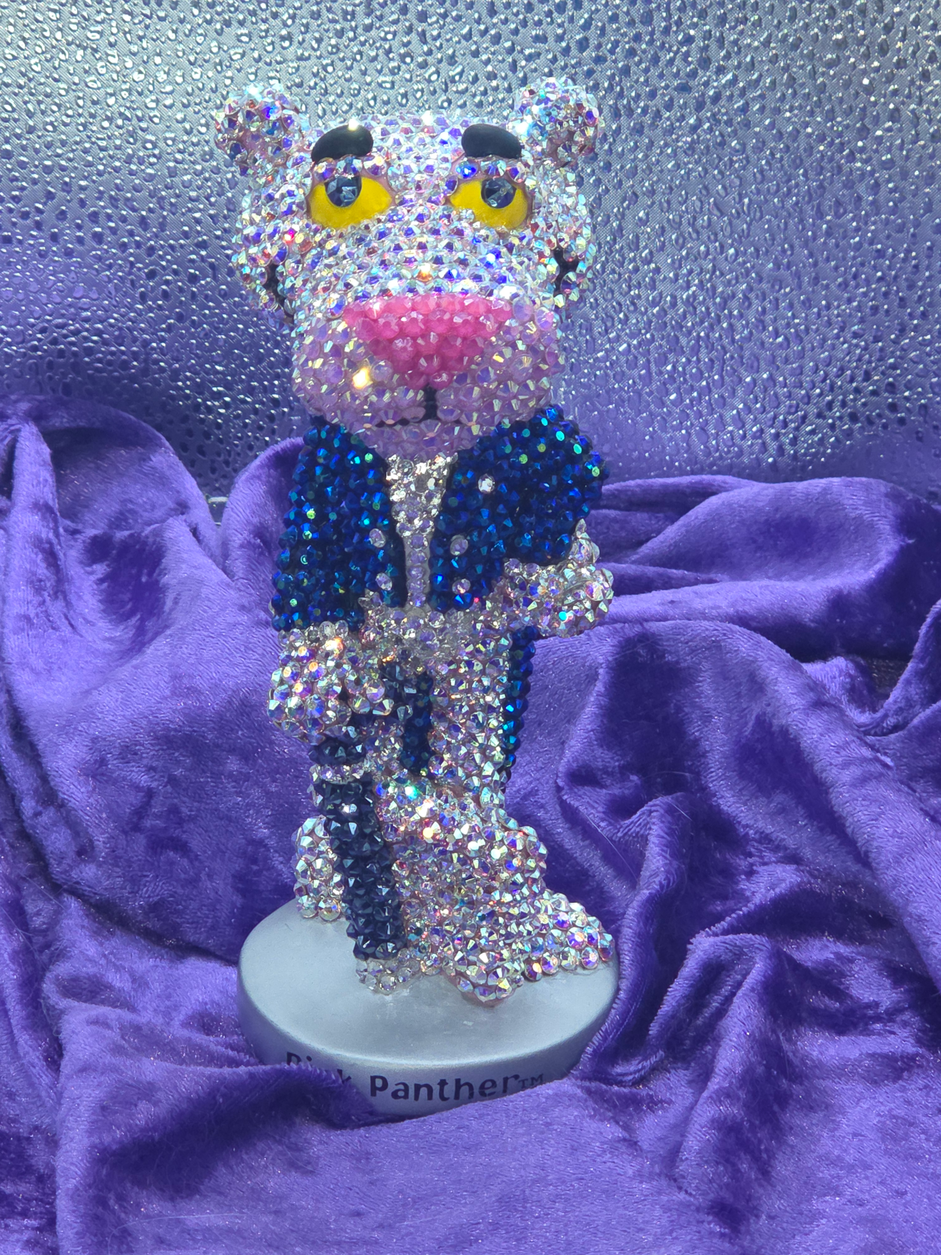 Vintage Pink Panther Bobblehead Doll Marked 2001