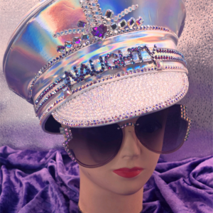 Captain "Naughty" Silver/Iridescent Hat